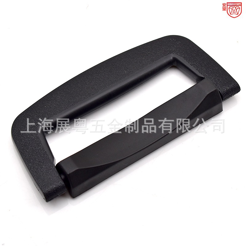 A - 18 accesorios de maleta de plástico manija maleta de un solo mango maquillaje manija negra