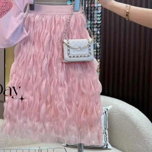 Girls' Summer Dress 2025 Trendy 6-7 Year Old Princess Dress 8-Piece Set 9 Summer 12-Year-Old Skirts