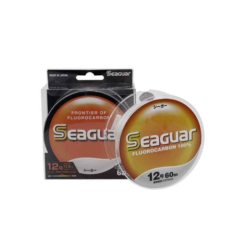 Японский Seaguar Yellow Steel импортированная японская желтая этикетка оранжевая этикетка углеродная линия 60 метров глубоководное большое объект впереди для направления