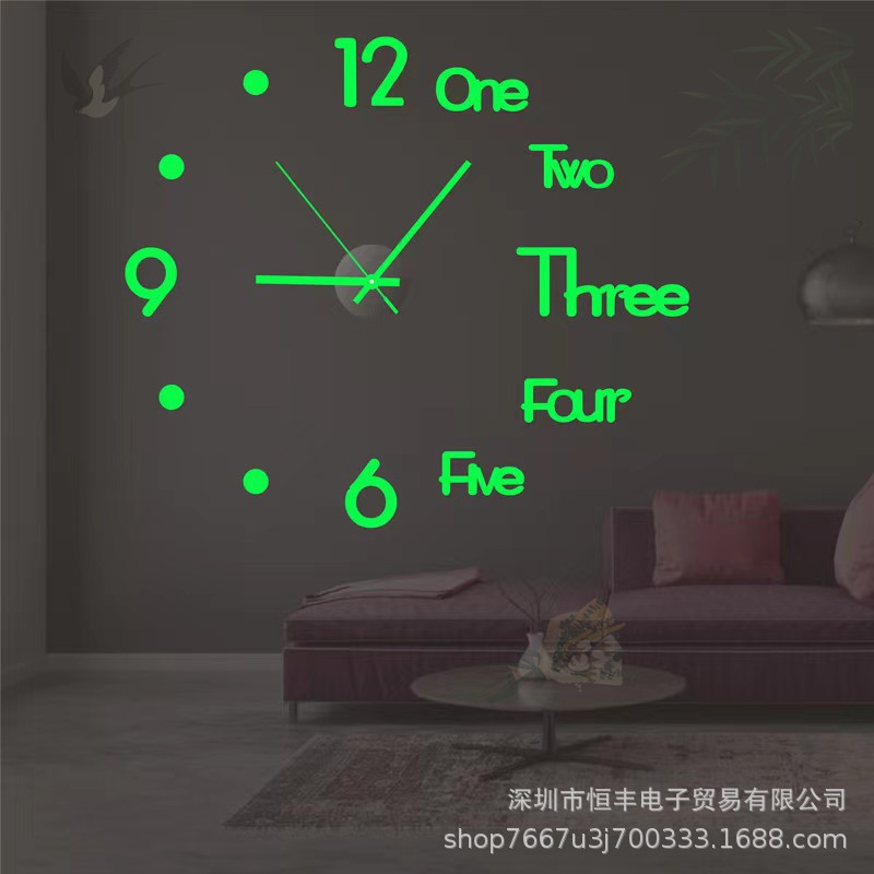 Luminous Clock DIY Creative Clock Simple...