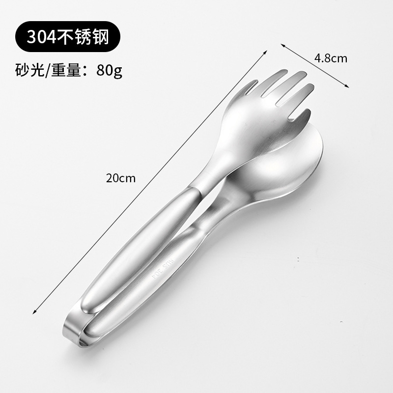 304ステンレス鋼の手の型の挟みの厚いバイキングの料理の挟みのホテルのパンの挟みの食品の挟みのアイデアの指の挟み|undefined