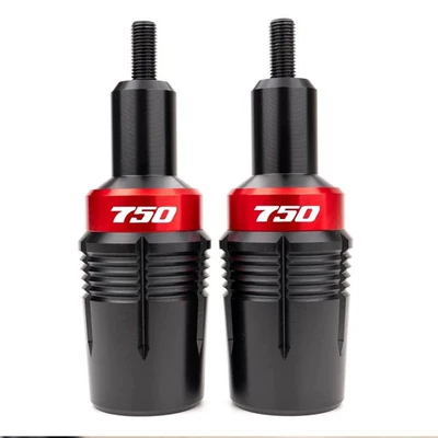 Motorcycle bumper Gsxs1000 Modified Body Anti-Fall - red-pair-of-body-anti-fall-gsxs750
