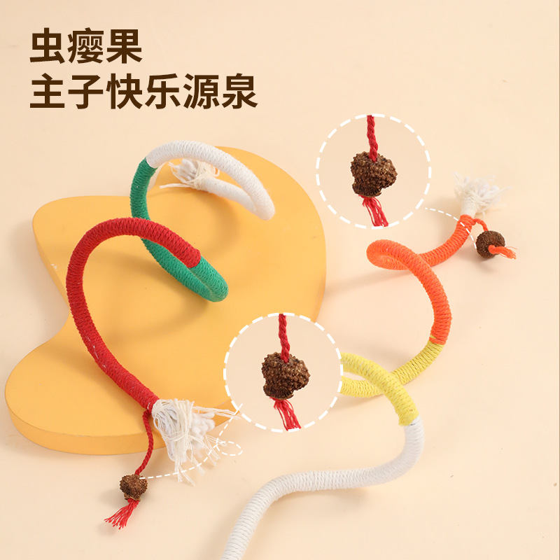 Insectos, agallas, fruta, cuerda para gatos, juguete para gatos, artefacto para gatos, suministros para gatos