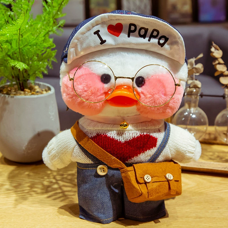 B.Duck, плюшевая игрушка, рождественская кукла для нарядов, интернет-знаменитость, утка, подарок на день рождения