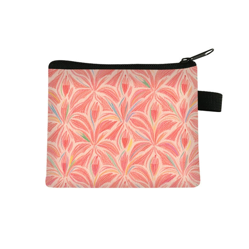 25 трансграничных светлых узоров серии детских кошельков студенческих мультяшных наушников мини молнии фабрика денег оптом