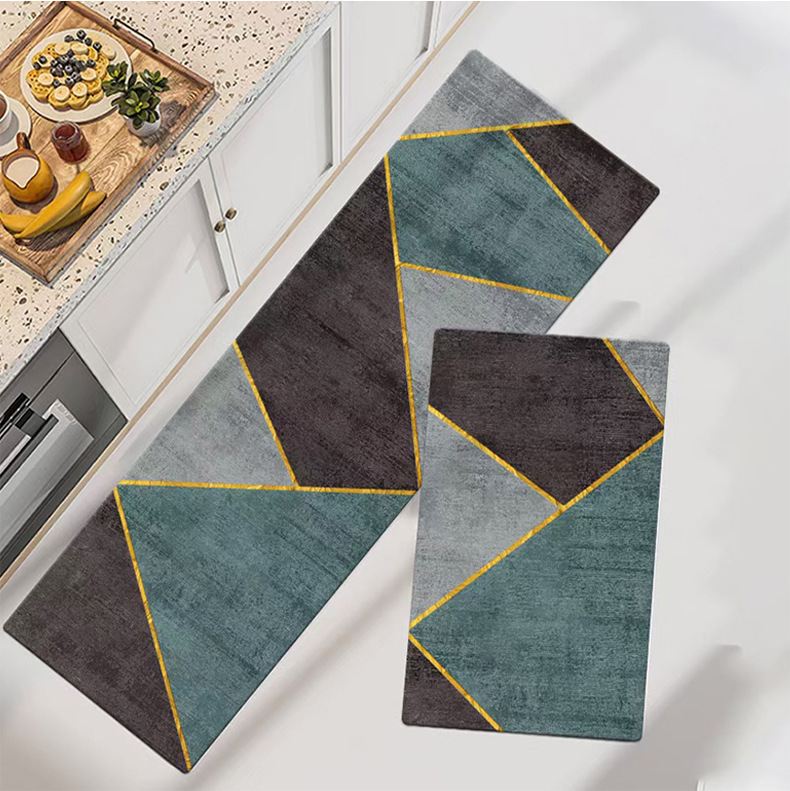 地垫地毯,厨房垫,3D印花地毯,长条垫,浴室门垫,几何地毯