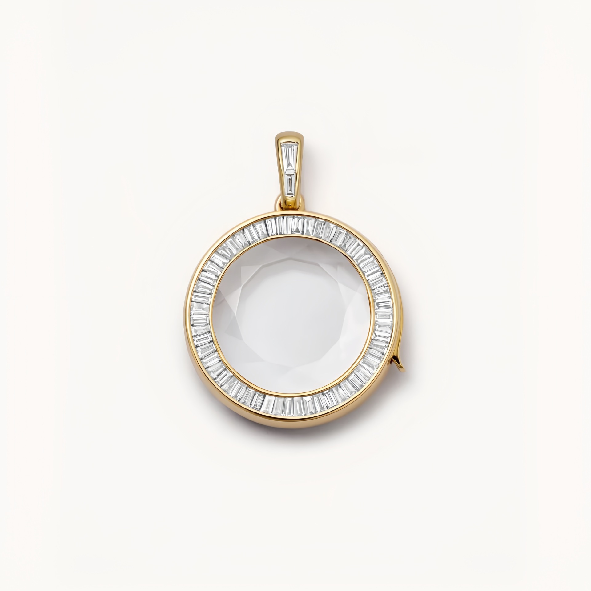 Ocean Heart Openable Necklace Water Drop Pendant For Women_voghion.com