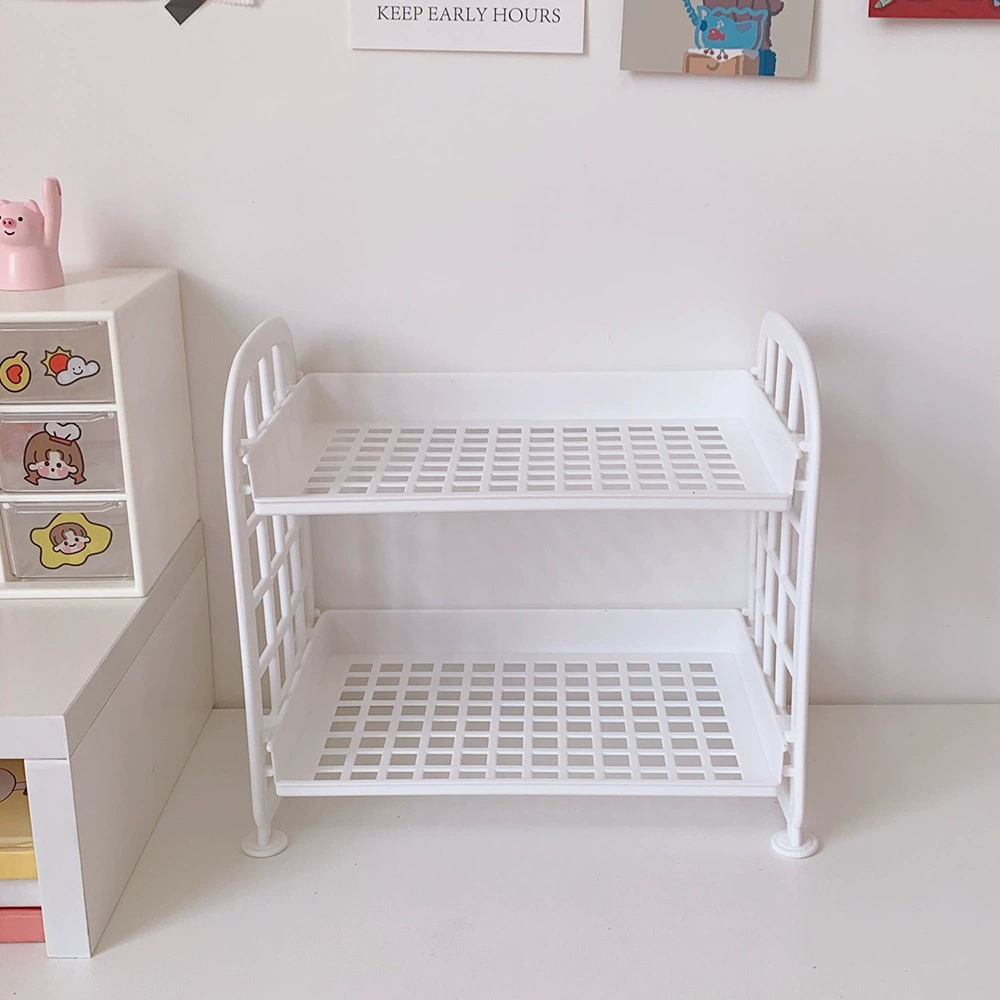 Folding cosmetic storage box, face mask, capacious table storage basket, internet celebrity