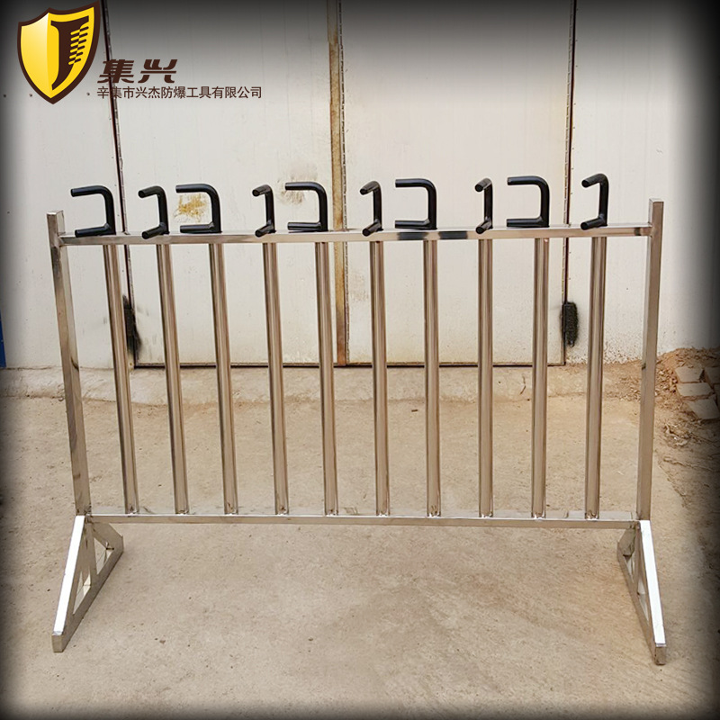 不锈钢F扳手架子不锈钢阀门架 固定式扳钩架 插孔式阀钩架子