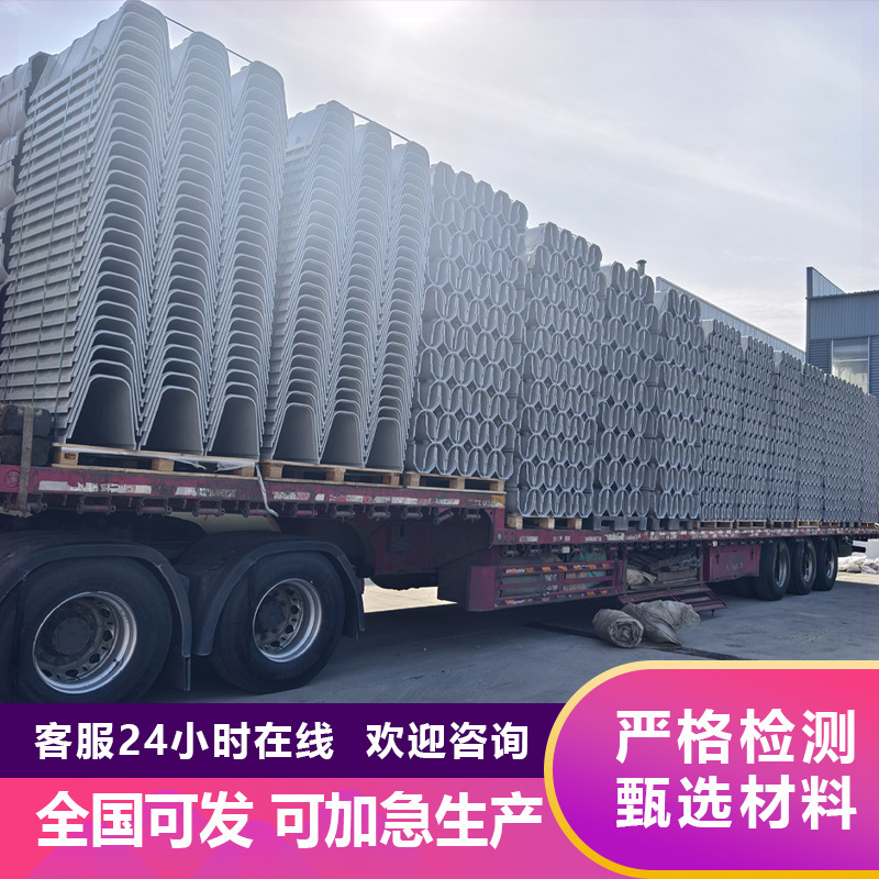 复合模压一体排水沟树脂U型排水槽农田灌溉线性玻璃钢水槽农田用