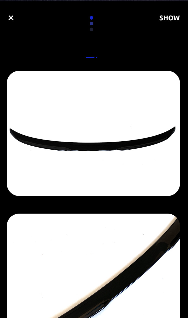 Suitable for BMW 3 series tail G20G28 modified M3 tail carbon pattern rear spoiler wing sports model