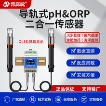 水产水质氨氮鱼池鱼塘虾多参数工业级溶氧仪导轨式ORP传感器定制