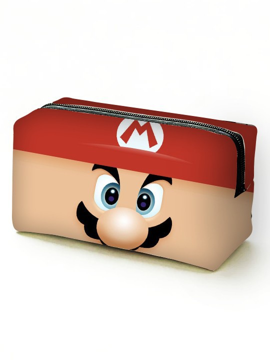 square cartoon cosmetic bag