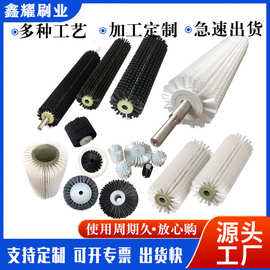 清洗毛刷辊清洗毛刷清洗打磨除尘清扫毛刷辊水果清洗毛刷毛刷辊