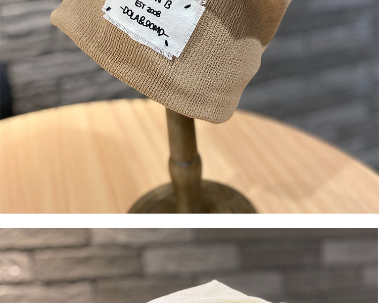 Cappello da confinamento da donna, sottile, autunno, nero, impilabile, grande, testa da donna, sottile, lavorato a maglia, foulard_voghion.com