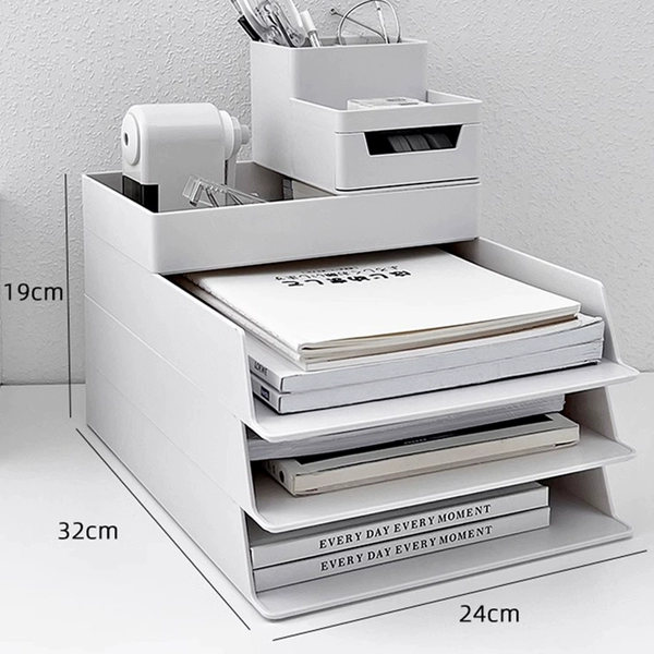 A4 three+A5 one+pen holder