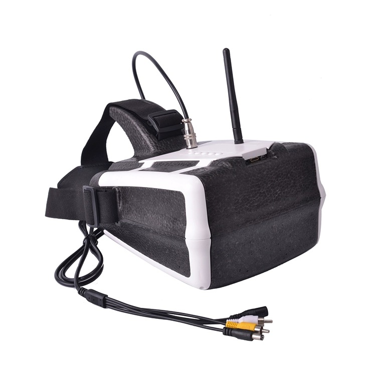 穿越机航模航拍高清 FPV 视频眼镜HDMI头戴7寸显示器5.8G接收40频