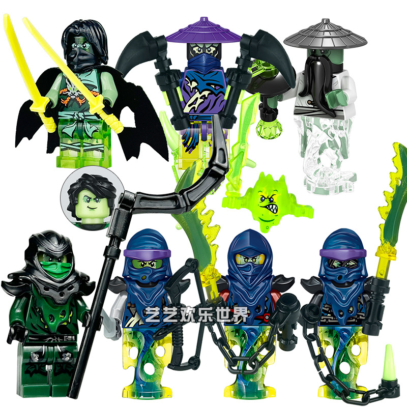 #@国产幻影忍者摩罗人仔兼容正版风系幽灵杨大师分裂之日特别篇人