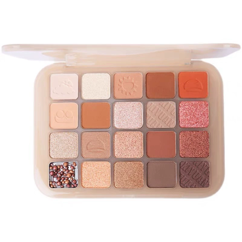 Matte eyeshadow palette, eye shadow, makeup primer, 20 colors, for beginners