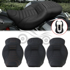 Harley Grand Glide Street Glide Cvo üçün dəyişdirilmiş ikiqat oturacaq yastığı 09-23