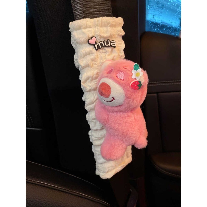 Funda Protectora para Cinturón de Coche de Poliéster Decorativa