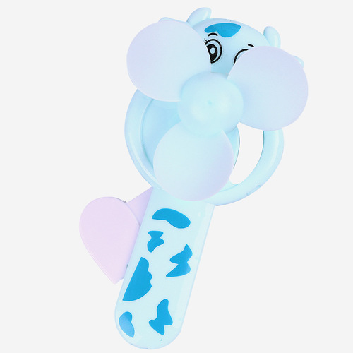 Cartoon hand-pressed hand-cranked small fan dormitory mini student portable hand-held small Internet celebrity children's fan