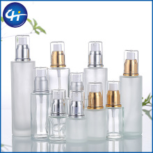 批发透明蒙砂玻璃20-120ml乳液瓶喷雾瓶30ml50ml100ml水乳分装瓶