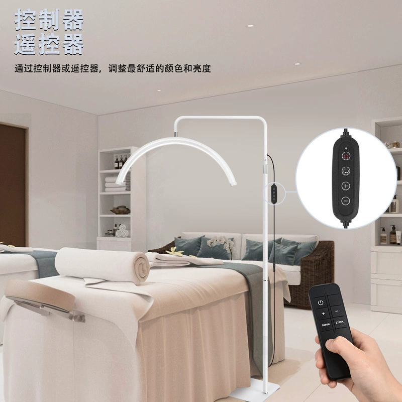 Floor modern fill light for manicure for eyelashes, eyes protection