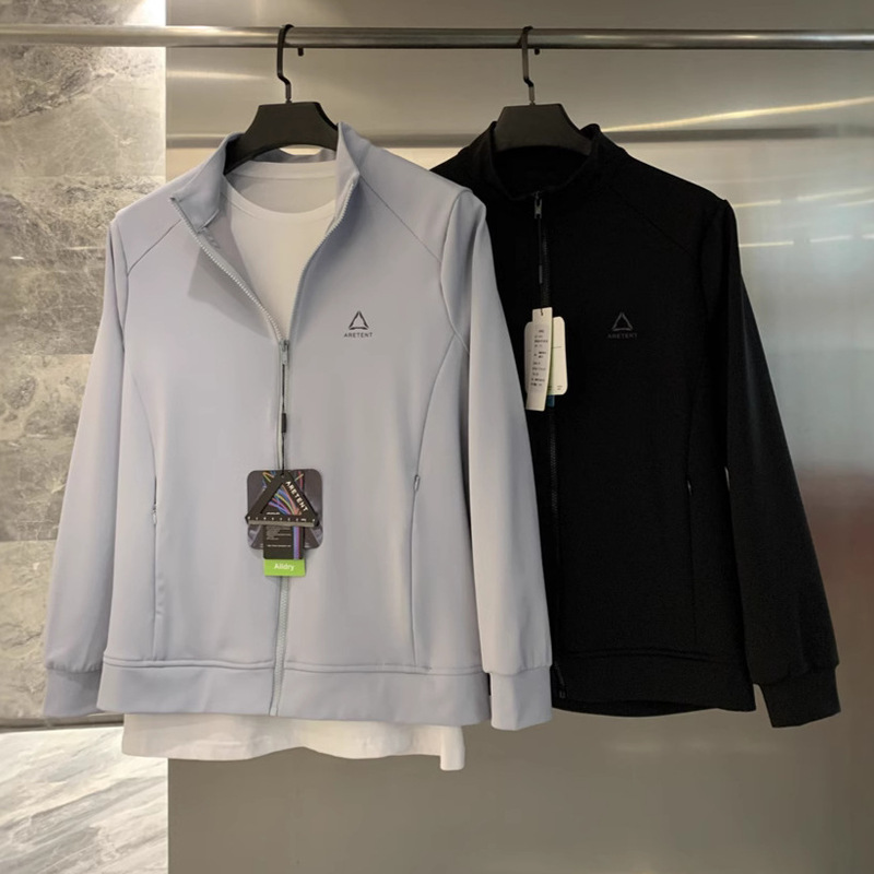 Poison house! Outdoor Sports Leisure Spring Golf Breathable Men's Casual Vertical Collar Straight Jacket Trendy