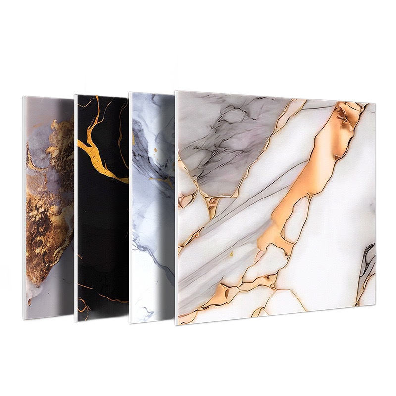 pegatinas de pared de mármol autoadhesivo impermeable 3D estereoscópica de oro imitación de azulejos de decoración pegatinas de cocina y baño image 6