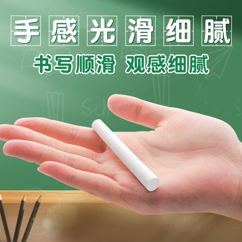 Importado Giotto Italia Zido Tiza sin polvo Color Blanco Escritura Pizarra Pared Hogar Niños No tóxico