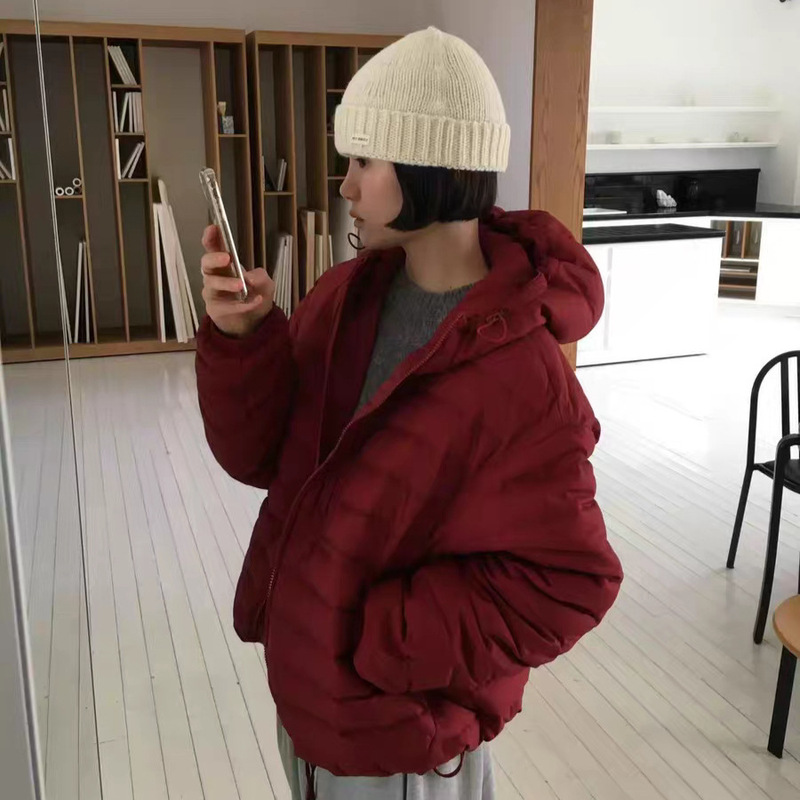 In Stock 2025 Winter New Korean Style Se*F Ser*Ice Outdoor Style Hooded 90 Duck down Jacket for Women