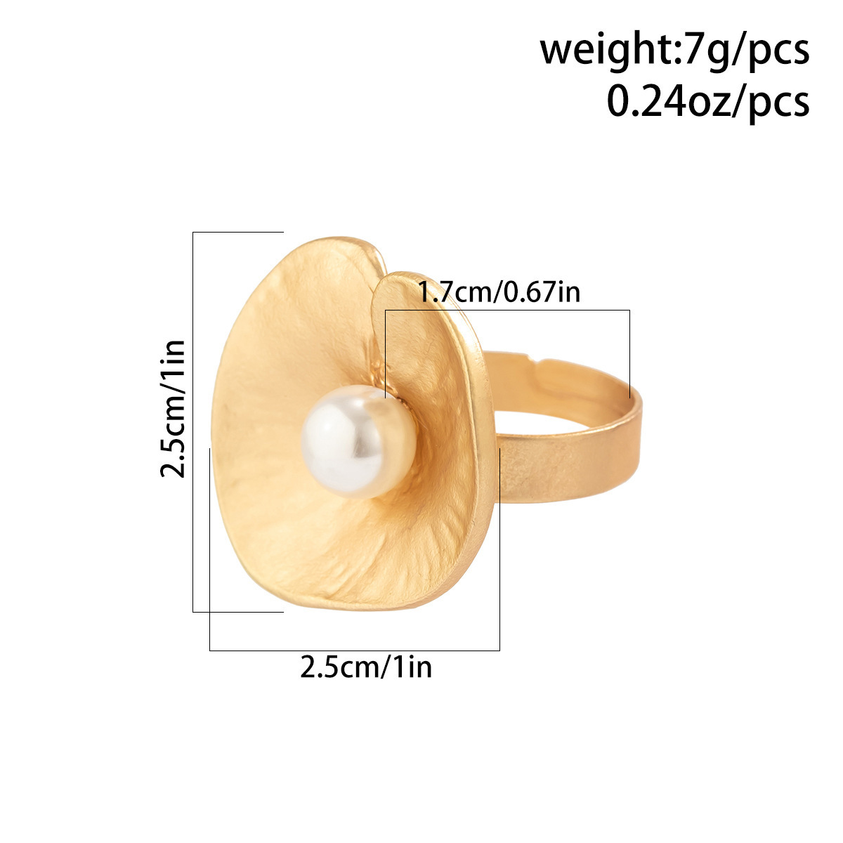 Date, Tea Party Occasion Elegant Geometric Flower Alloy Irregular Plating Women's Open Rings Rings
