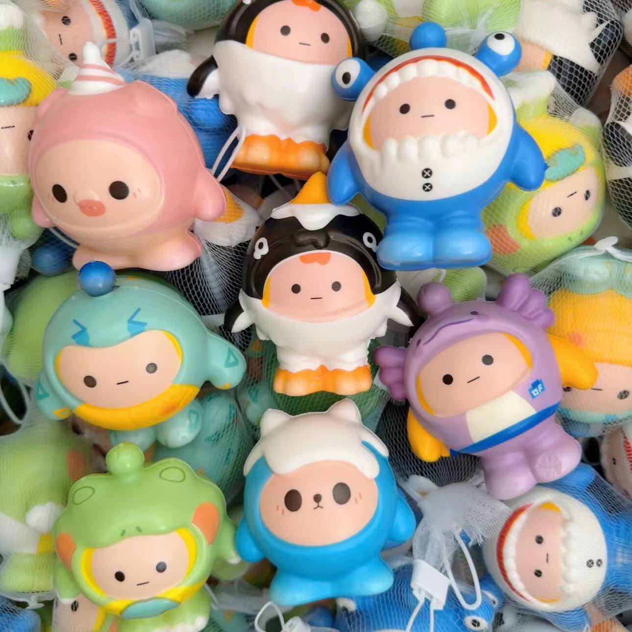 해머헤드 상어 시리즈 9종 (그물 포장)