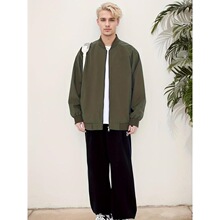 K 56074 Baseball Collar Jacket Men's Casual �����I�A��