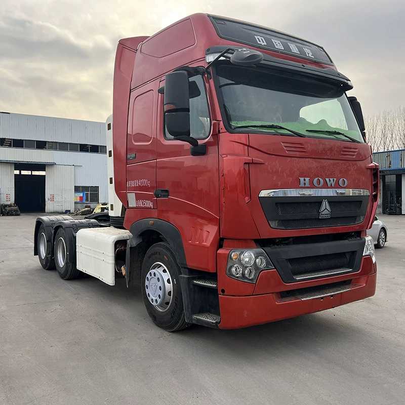 Продажа тягача Howo T7 на природном газе 6*4, 440 л.с., для горнодобывающей транспортировки