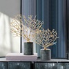 Scandinavian metal coral creative modern jewelry for living room, decorations, light luxury style