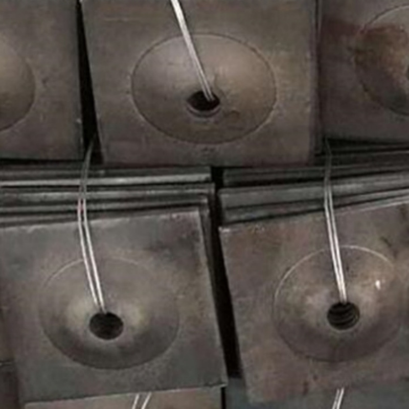 Placa de soporte de alta resistencia para bandeja de perno de mina con especificaciones completas, instalación estable y compresión fuerte