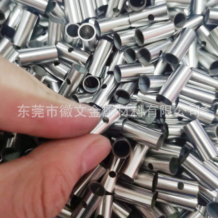 直销不锈钢小口径 外径4 5 6 7毫米打孔来图打样壁厚0.5mm