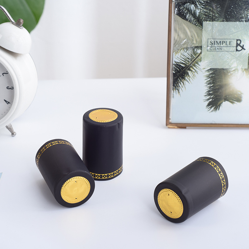 橄榄油瓶热收缩胶帽酒水调料瓶口封口膜厂家直供PVC热收缩膜