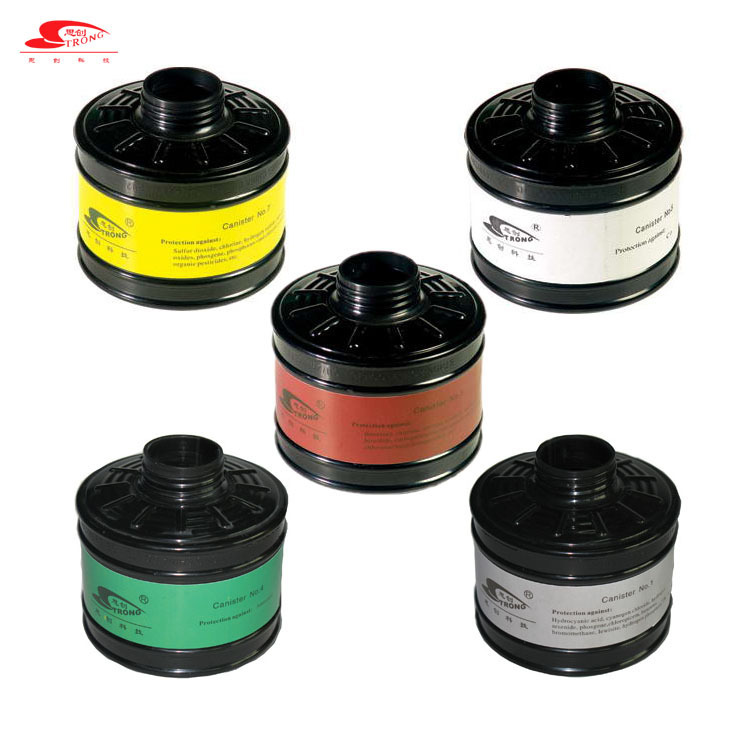 思创ST-LDG系列滤毒罐防各种有毒气体思创S100系列面具专用滤毒盒