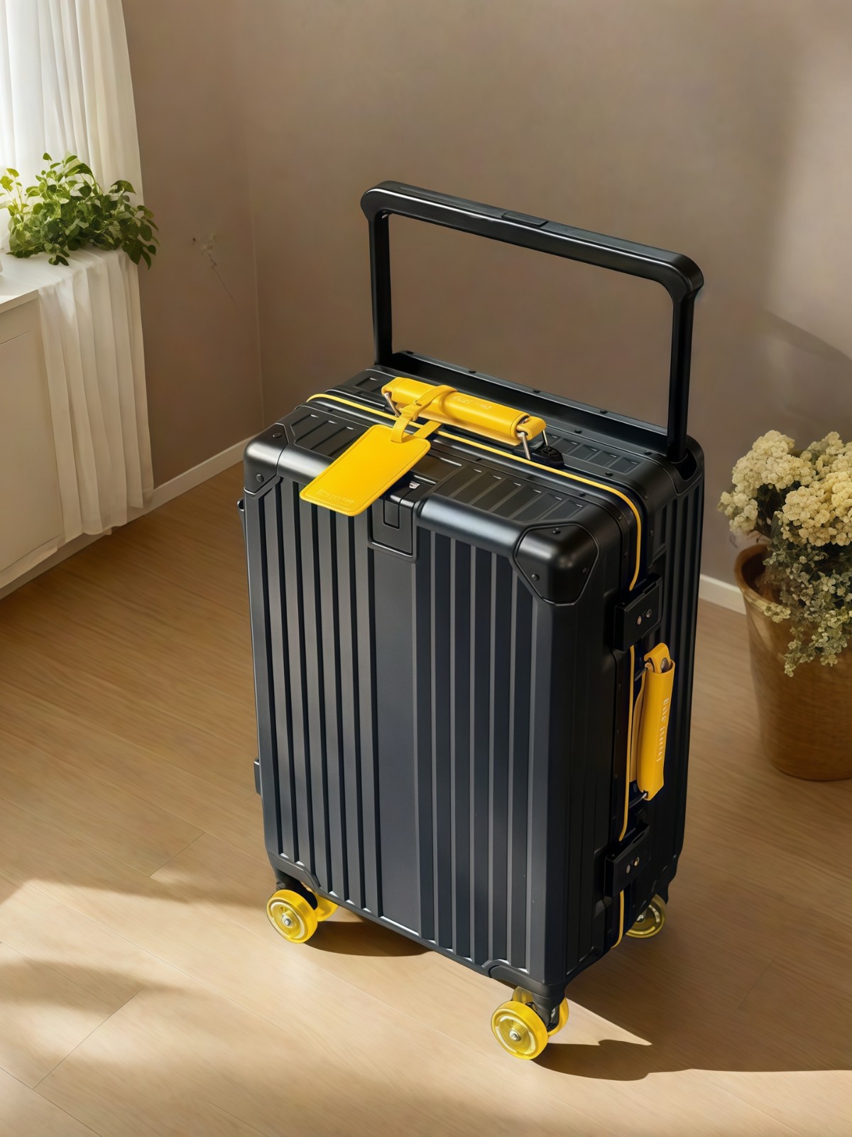 2025 nueva maleta de ruedas de hielo de 20 pulgadas en la Caja de 24 pulgadas en la Caja de trolley, caja de código duradera para viajar image 6