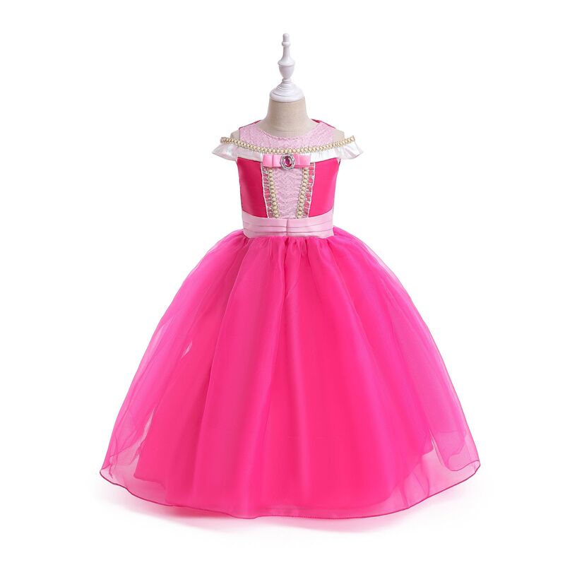 Halloween 2018 Girls' Ailobe Princess Dress Children's Wear Girls' Bell Short Sleeve Dress Children's Dress