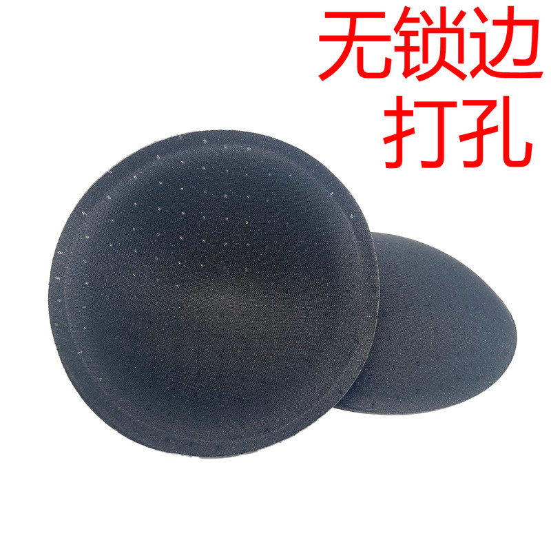 Black perforated and breathable