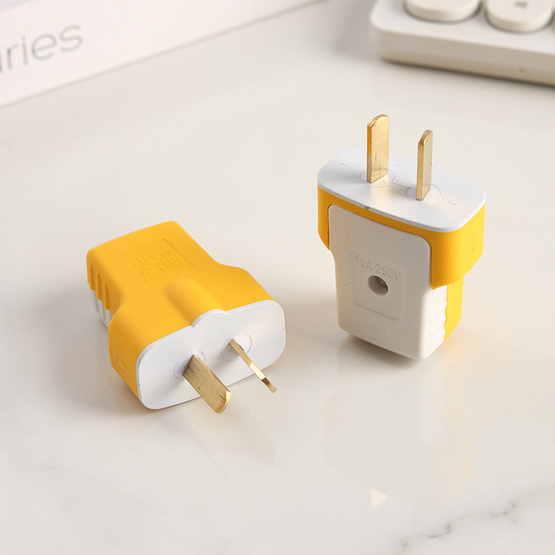 家用大功率接线插头二脚插头座固定转动工程二相插头