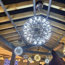 非标吊灯店铺商用火花球满天星奶茶店餐厅专用网红酒吧创意艺术装