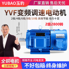 YVF变频调速电机 0.37KW-315KW高速2极2800转 三相异步电动机380V