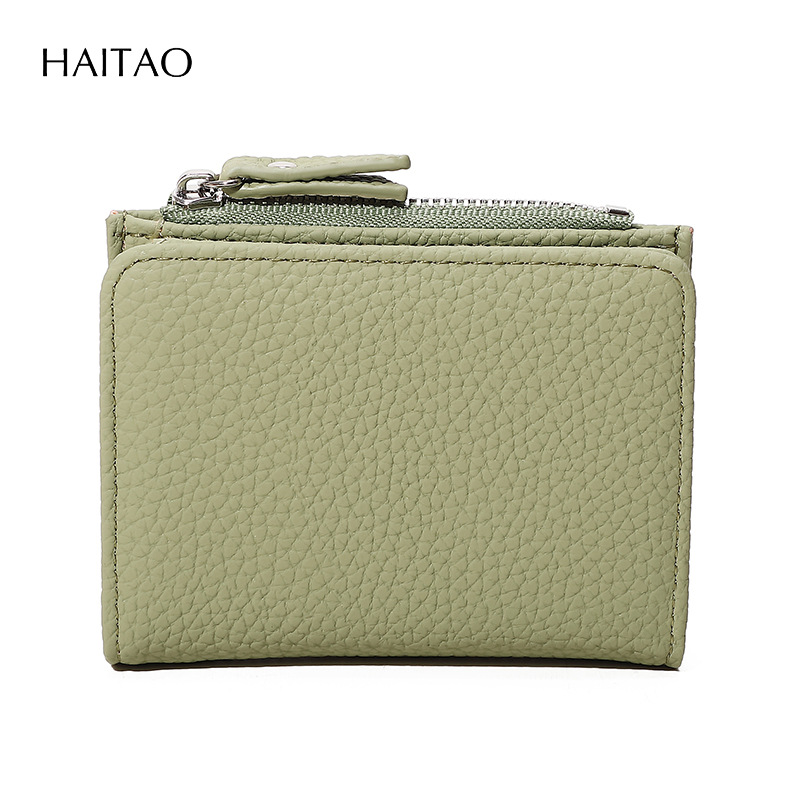 Nuevo estilo simple transfronterizo simple corto estilo japonés billetera de damas de gran capacidad bolsa de cambio