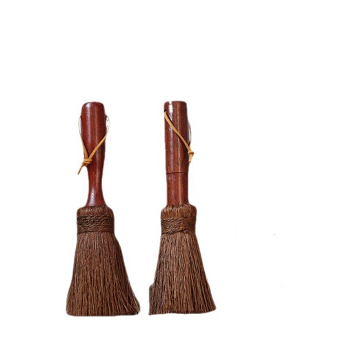 Coconut palm brush natural brown hair brush palm silk pot washing artifact kitchen brush pot household iron pot non-stick pot cleaning brush