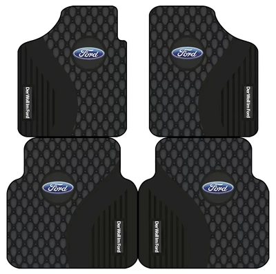 Car logo car floor mats, stylish – Universal Foot Pad - upgraded-model-ford-5065cm25050cm2full-vehicle-load